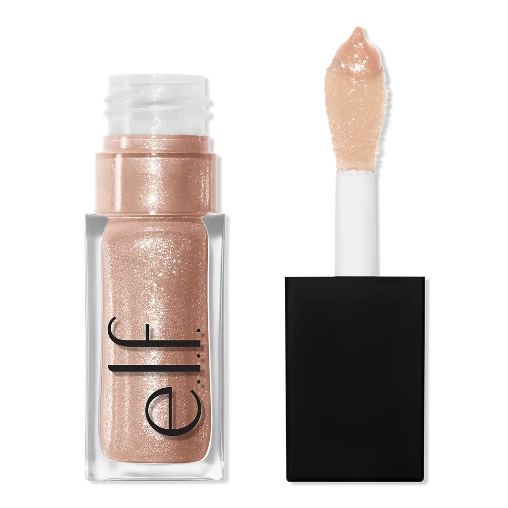 e.l.f. cosmetics Glow Reviver Lip Oil Glimmer Crystal Baller