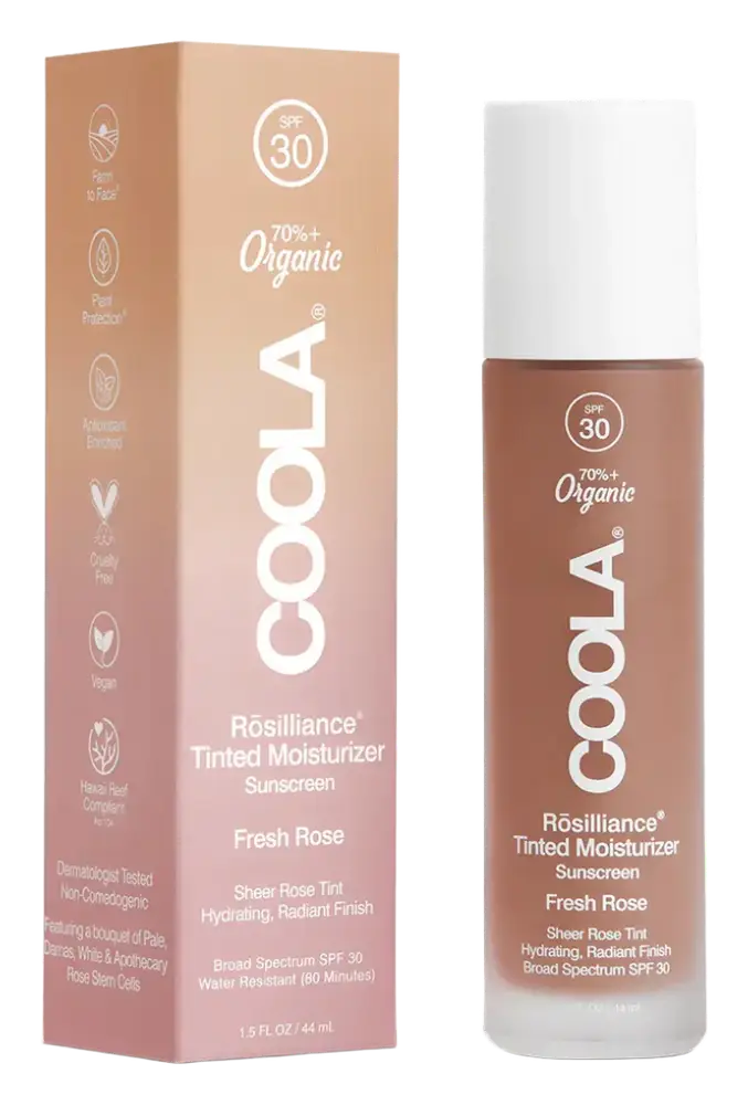 COOLA Rosilliance Tinted Moisturizer SPF 30 Fresh Rose