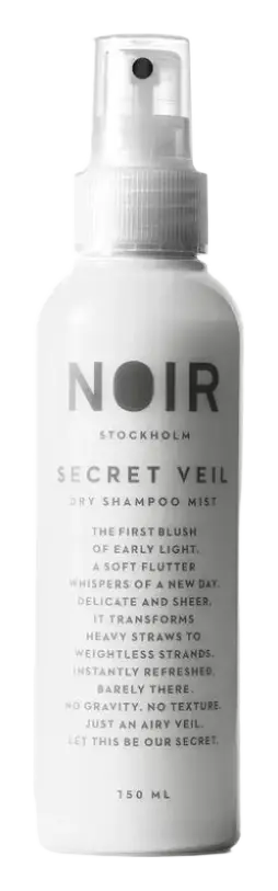 Noir Stockholm Secret Veil Dry Shampoo Mist