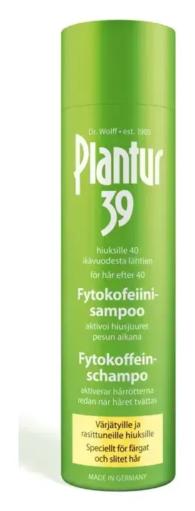 Plantur 39 Fytokoffein-schampo färgat hår