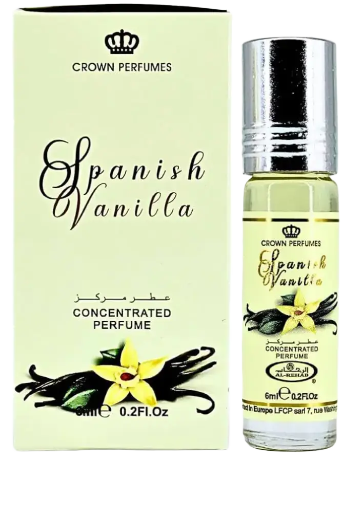 Al-Rehab Spanish Vanilla Concentrated Perfume Oil