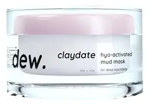 dew of the gods Claydate Hya-activated Pink Clay Mask