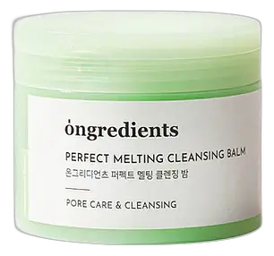 ongredients Perfect Melting Cleansing Balm