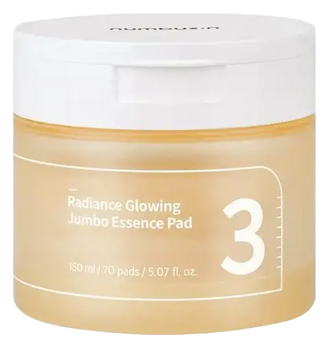 Numbuzin No.3 Radiance Glowing Jumbo Essence Pad