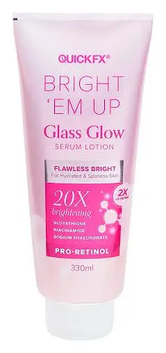 Quickfx Bright Em Up Flawless Bright Serum Lotion