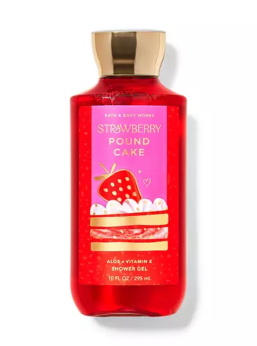 Bath & Body Works Strawberry Pound Cake Shower Gel (Ingredients