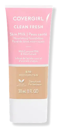 Covergirl Clean Fresh Skin Milk Foundation 570 Medium/Tan