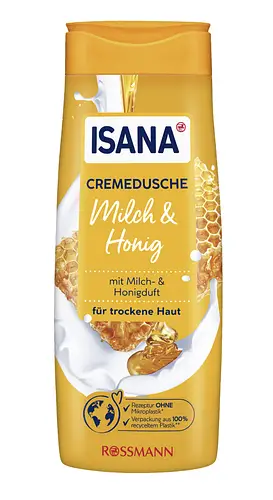ISANA Milch & Honig Cremedusche