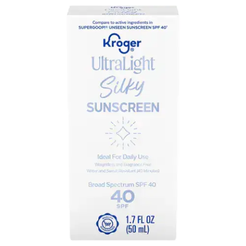 Kroger Ultralight Silky Sunscreen Lotion SPF 40