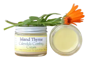 Island Thyme Botanicals Calendula Comfrey Cream