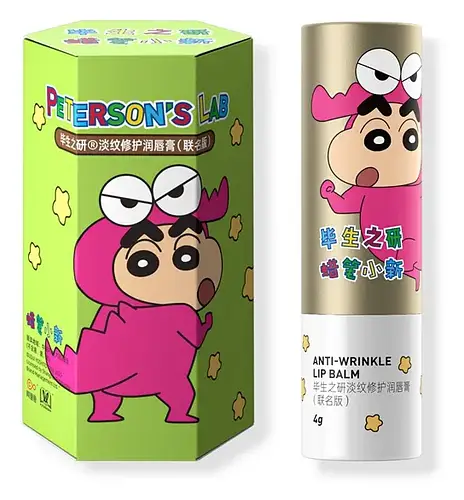 Peterson's Lab Anti-Wrinkle Lip Balm Crayon Shin-Chan Edition Milk Biscuit