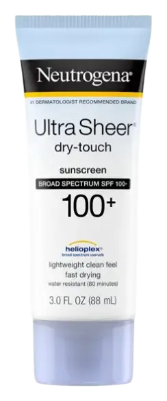 Neutrogena Ultra Sheer Dry-Touch Sunscreen SPF 100+