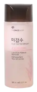 The Face Shop Rice Water Bright Lip & Eye Makeup Remover