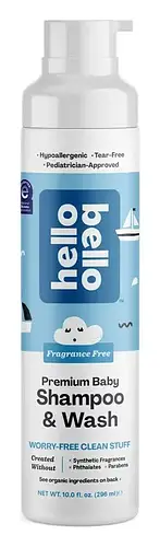 Hello Bello Extra Gentle Shampoo & Body Wash - Fragrance-Free