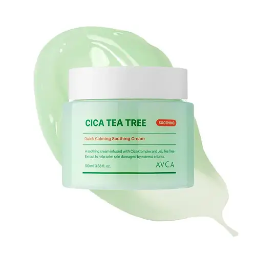 AVCA Cica Tea Tree Quick Calming Soothing Cream