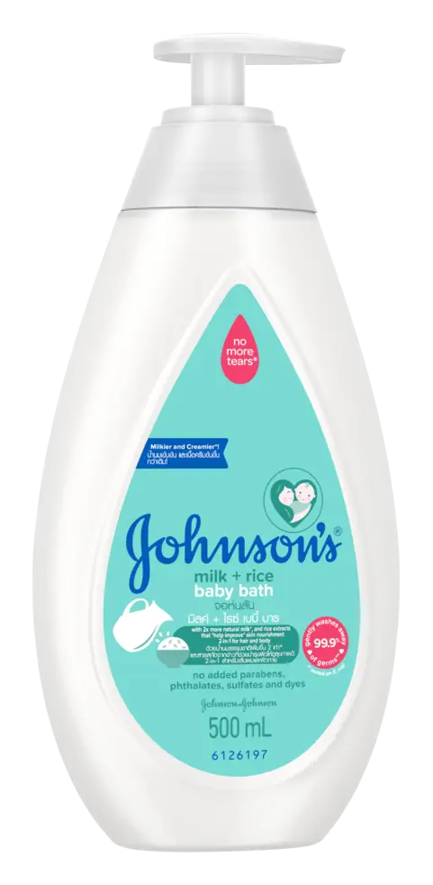 Johnson's Baby Milk And Rice Bath