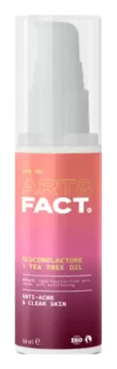 Art & Fact Gluconolactone + Tea Tree Oil Anti-Acne Cream-Gel