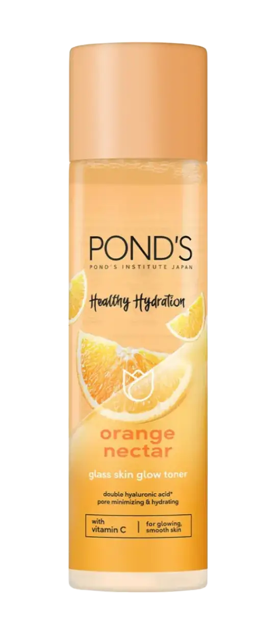 Pond's Healthy Hydration Orange Nectar Glass Skin Glow Toner Australia