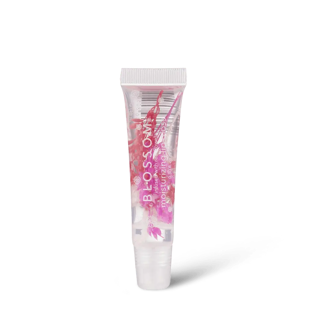 Blossom Moisturizing Lip Gloss Tube Strawberry