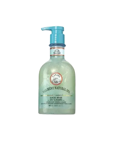 AVON Veilment Natural Spa Glacial Water Cooling Body Scrub & Cleanser