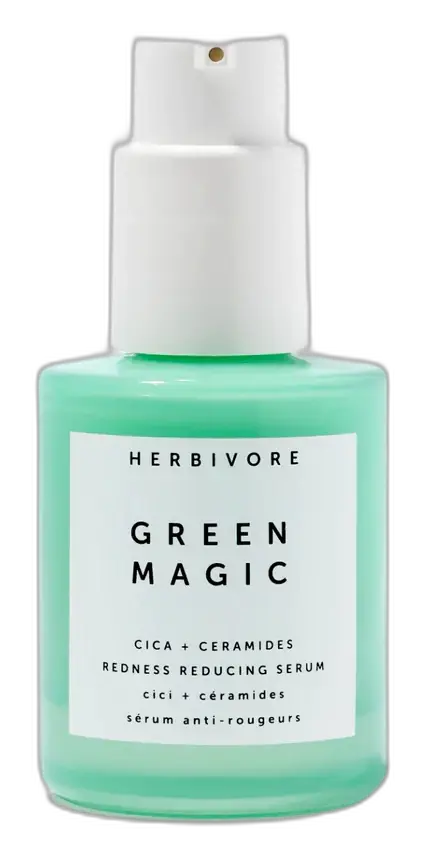 Herbivore Green Magic Cica + Ceramides Redness-Reducing Serum