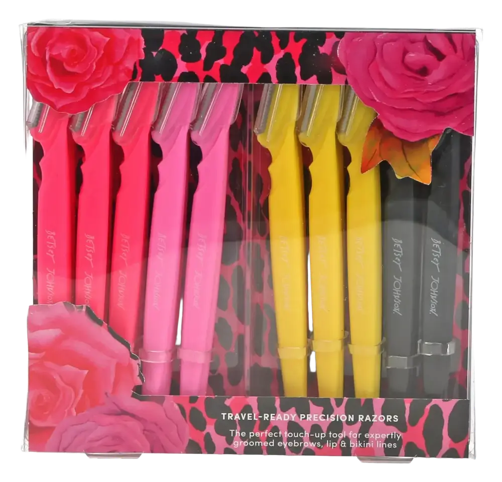 Betsey Johnson Travel-Ready Precision Razors
