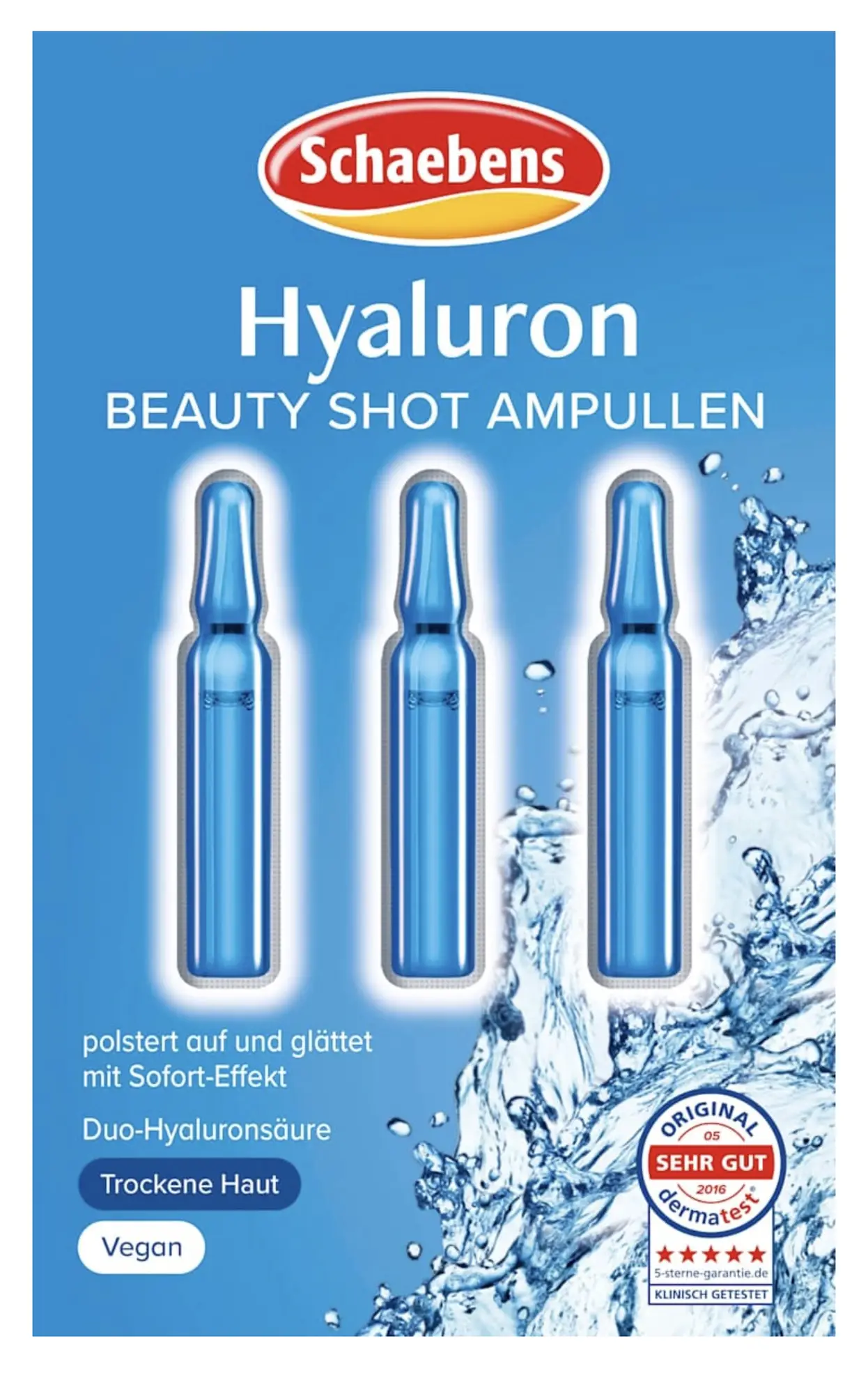 Schaebens Hyaluron Beauty Shot Ampoules