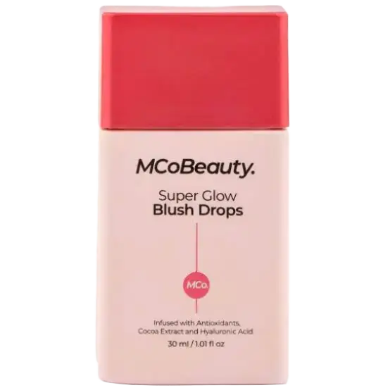 MCoBeauty. Super Glow Blush Drops Rosy Blush