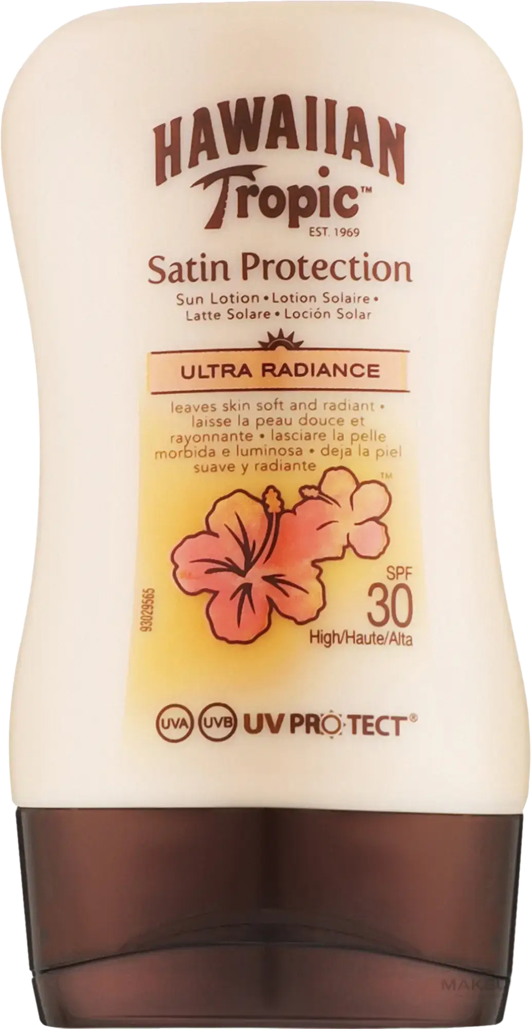 Hawaiian Tropic Satin Protection Sun Lotion Ultra Radiance SPF 30