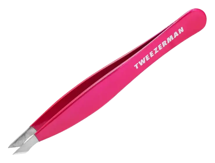 Tweezerman Pink Perfection Pointed Slant Tweezer