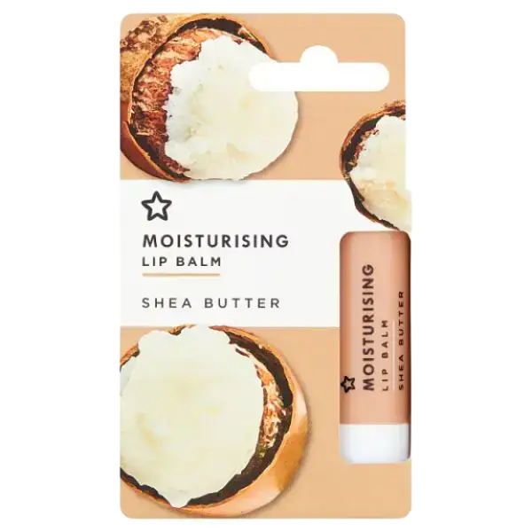 Superdrug Moisturising Lip Balm Shea Butter