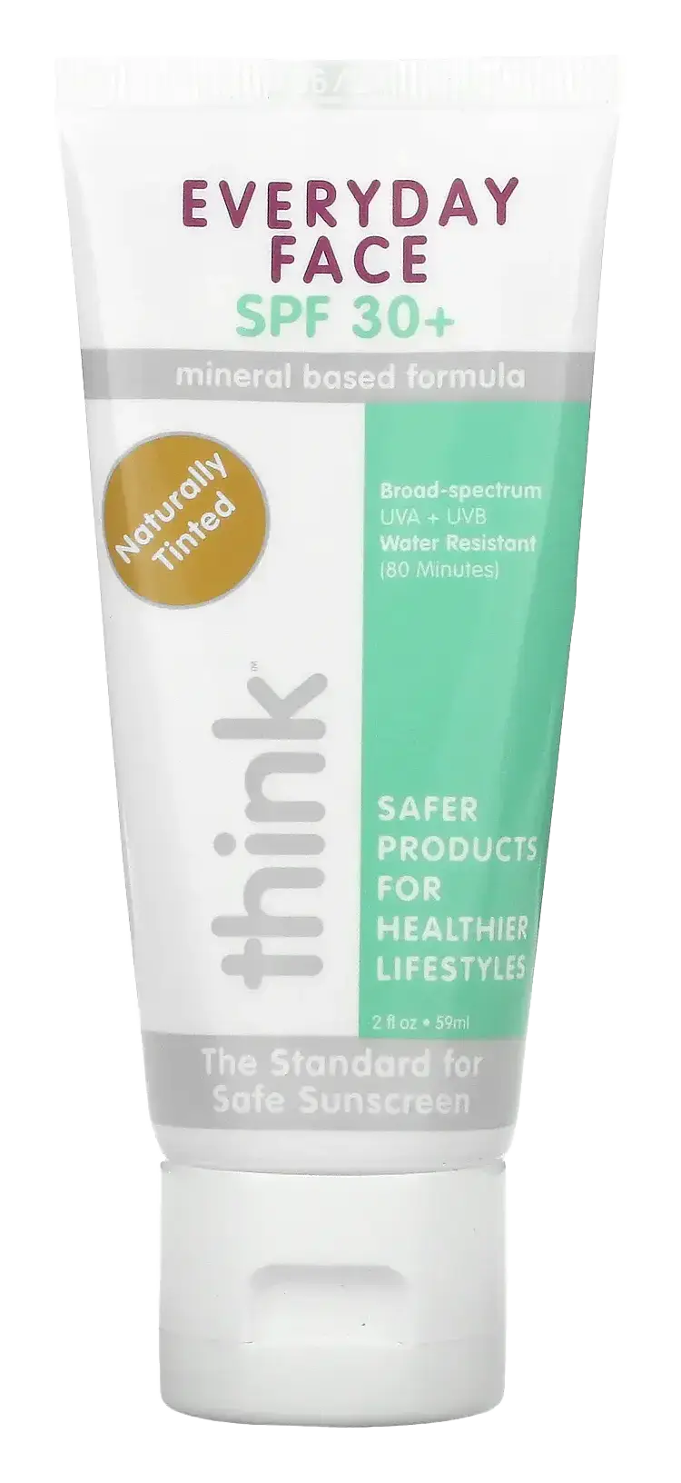 Think Everyday Face, SPF 30+, Naturally Tinted