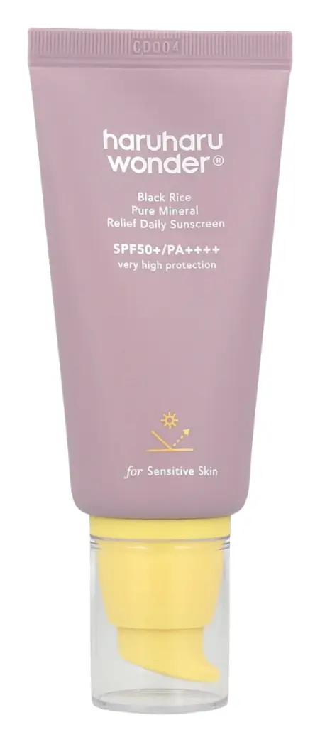 Haruharu Wonder Black Rice Pure Mineral Relief Daily Sunscreen SPF 50+ PA++++