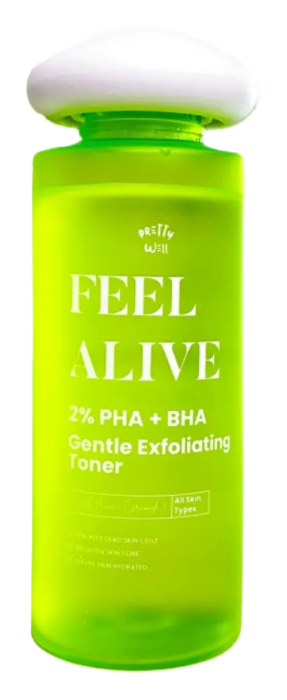Prettywell Feel Alive PHA + BHA Gentle Exfoliating Toner