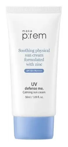 Make p:rem UV Defense Me Calming Sun Cream SPF 50+ PA++++
