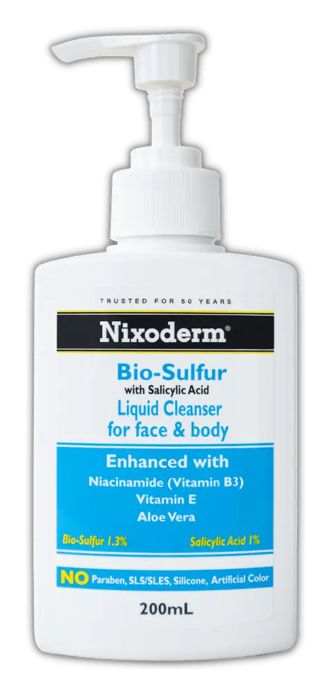 Nixoderm Bio-Sulfur Liquid Cleanser