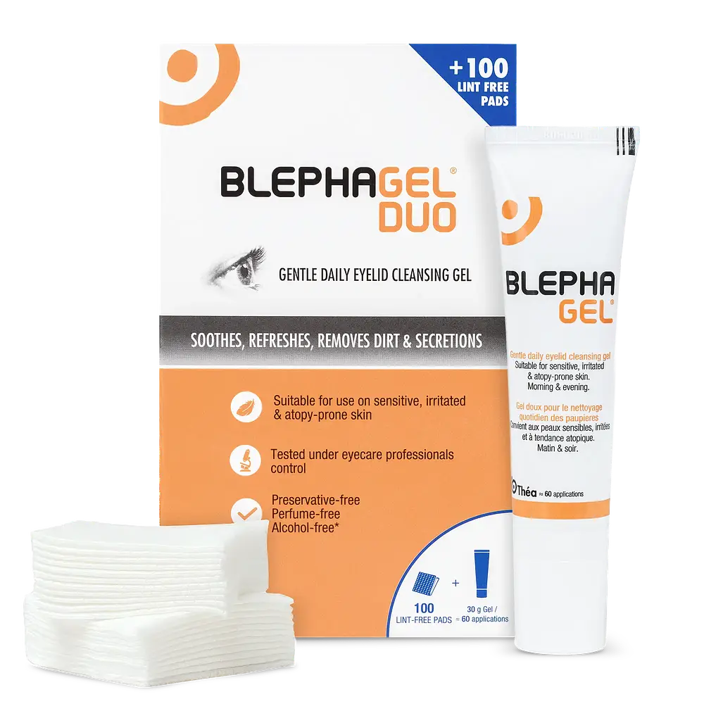 Théa Blephagel Duo Gentle Daily Eyelid Cleansing Gel Canada