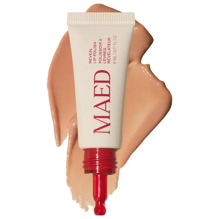 Maed Reveal Exfoliating Lip Polish Neutral - transparent tint