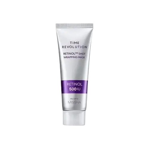 Missha Time Revolution Retinol 500 Shot Wrapping Mask