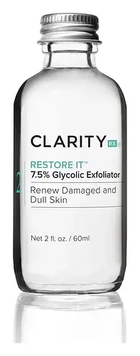 ClarityRx Restore It 7.5% Glycolic Exfoliator