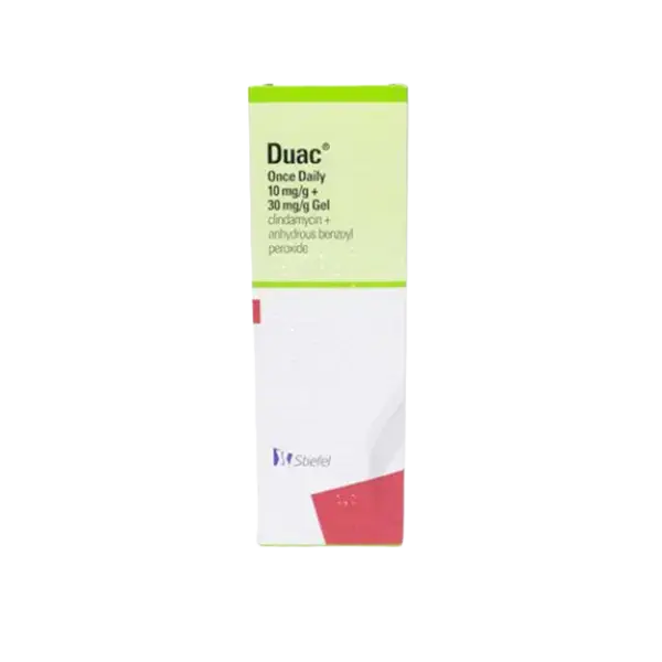 Stiefel Laboratories, Inc. Duac Once Daily Gel 1% Clindamycin + 3% Benzoyl Peroxide