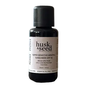 Husk & Seed Super Sensitive Mineral Sunscreen SPF 50