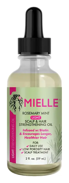 Mielle Organics Rosemary Mint Light Scalp & Hair Strengthening Oil