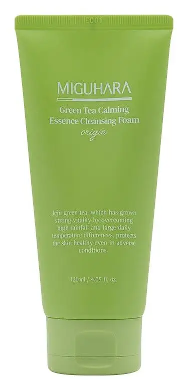 Miguhara Green Tea Calming Essence Cleansing Foam Origin