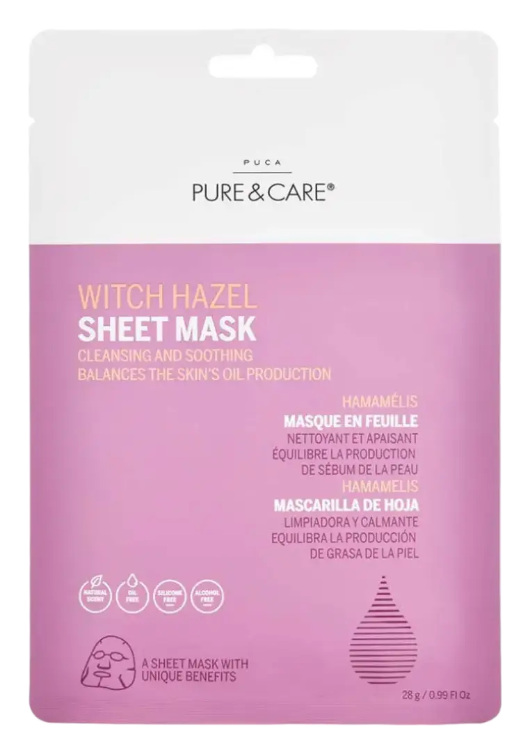 Puca – Pure & Care Witch Hazel Sheet Mask