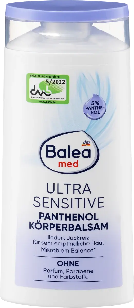 Balea Körperpflege Balsam Ultra Sensitive Panthenol