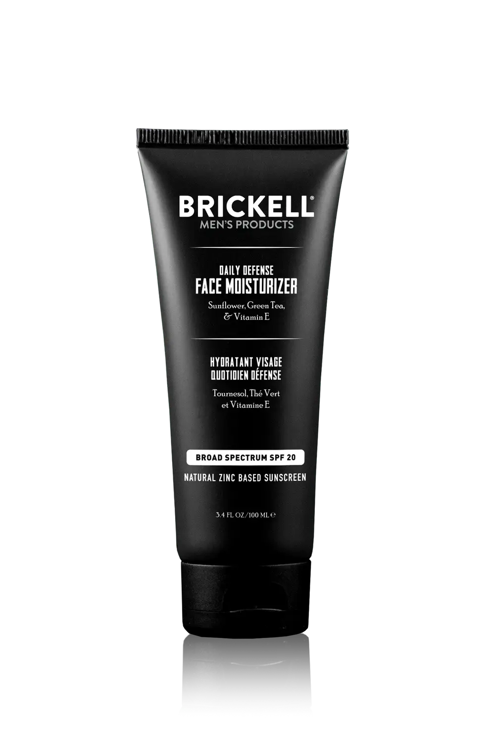 Brickell Men's Products Daily Defense Face Moisturizer SPF 20