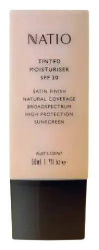 Natio Tinted Moisturiser SPF 20 Neutral