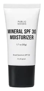 Public Goods Mineral SPF 30 Moisturizer
