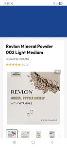 Revlon Mineral powder